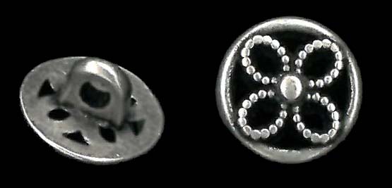 BUTTON - SILVER