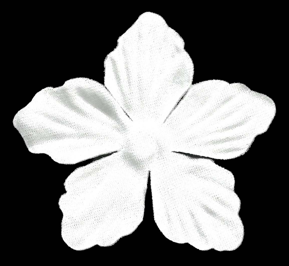 SATIN FLOWER - S IVORY