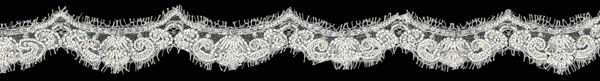 HEAVY BEADED CRYSTAL EDGING - IV