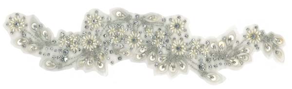 3D CRYSTAL BEADED MOTIF (SOLD SINGULARLY) - IV