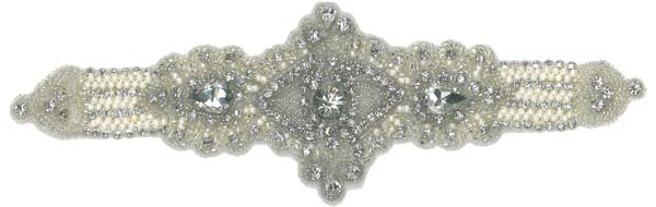 CRYSTAL BEADED MOTIF (SOLD SINGULARLY) - IV