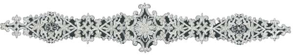 BEADED MOTIF (SOLD SINGULARLY) - IVORY