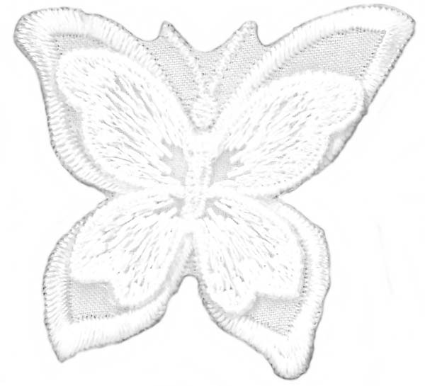 BUTTERFLY MOTIF (SOLD SINGULARLY) - IVORY