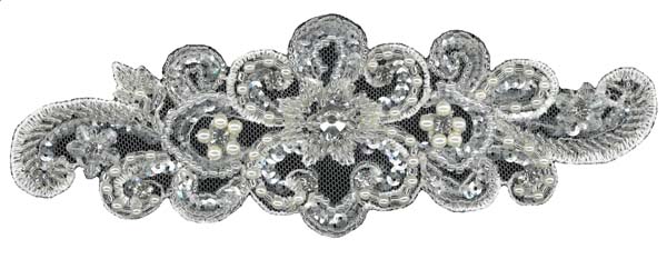 CRYSTAL BEADED MOTIF - IV